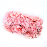 12PCS 60*40cm Blush Roses and Hydrangea Flowers Mat Wall Backdrop Panels Wedding Decorations