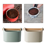 Coffee Grind Knock Box with Detachable Knock Bar Knock Coffee Ground Dump Bin for Coffee Shop Espresso Restaurant Bar Office