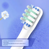 Replacement Toothbrush Heads for Colgate 360/B150/250R/E2/350/Omron Hum Connected Smart Battery Toothbrush Head Nozzle,4/8/16PCS