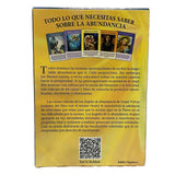 Angels of abundance oracle cards 44 deck 10.4*7.4cm Spanish Version Fate Divination Tarot Board Game Ángeles de abundancia
