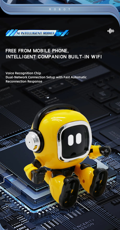 Intelligent AI Robot Large Model AI Intelligent Dialogue Children's Voice Storyteller Early Educational Desktop Toy