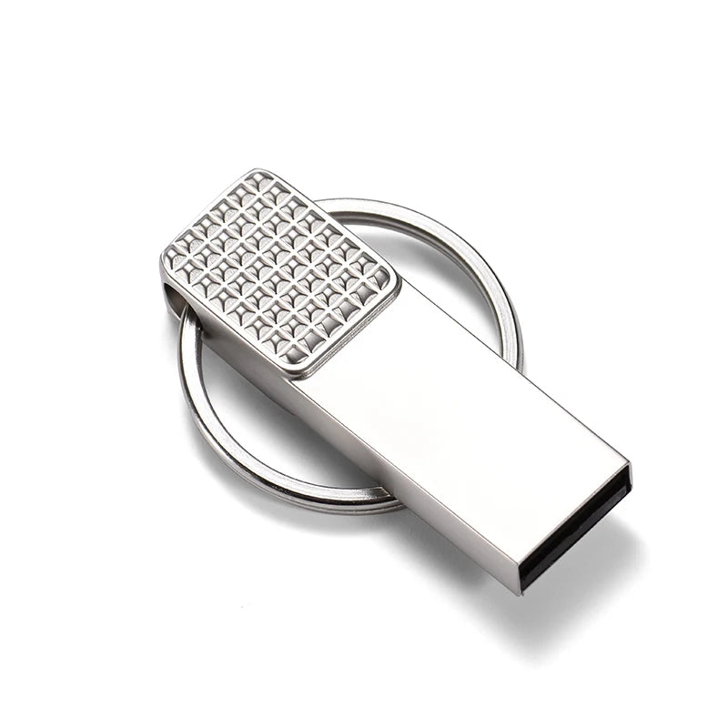 USB Flash Drive Fashion Memory Stick 128GB 64GB 32GB Light Pen Drive 16GB Metal USB Stick 512M Mini External Storage 256MB 128MB