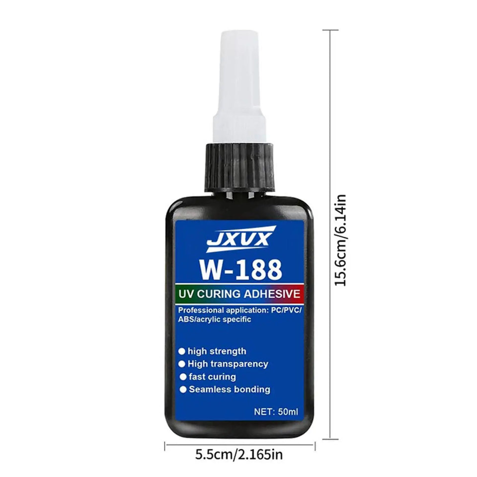 1.76oz UV Resin kits with lamp Epoxy Resin Glue  waterproof, UV-enhanced curing DIY Jewelry Making High Transparency Fast Drying High Hardness For Bonding Glass Metal Wood DIY Crafts Decor 1-5pcs.