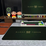 Sleeps Tokens Mouse Pad Xxl Computer Large Size Mousepad Non-slip Gamer Keyboard Mausepad 90x40cm Art Design HD Deskmat