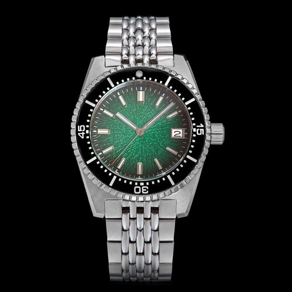 Tandorio 62MAS Style NH35A Automatic Watch For Men 200M Waterproof Diving Mechanical Watches Sapphire Glass Luminous New