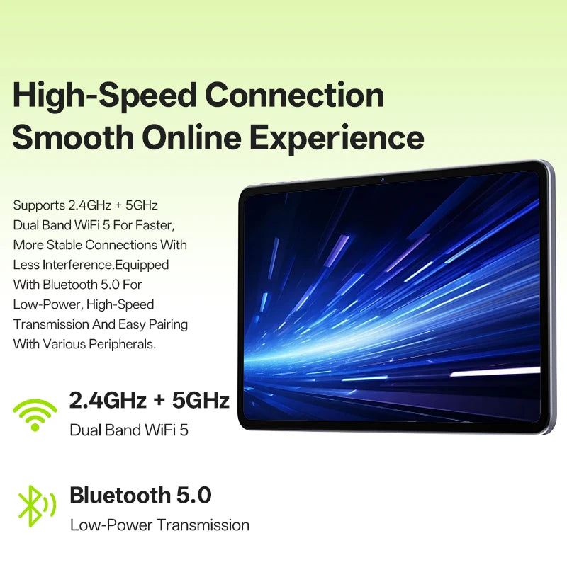 SVITOO Android 16 Tablet 11 Inch Unisoc T615 20GB RAM 128GB ROM 8800mAh Battery WiFi 5 Bluetooth 5.0 GPS Widevine L1 With Case