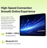 SVITOO Android 16 Tablet 11 Inch Unisoc T615 20GB RAM 128GB ROM 8800mAh Battery WiFi 5 Bluetooth 5.0 GPS Widevine L1 With Case