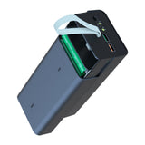 DIY Shell Case 18650 Battery Storage Box Holder USB 21*18650 Power Bank Battery Box Support Quick & Wireless Charger