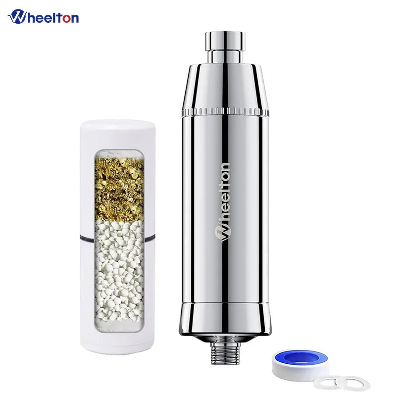 WHEELTON 3Pcs/lot Water Filter Cartridges For Shower Water Purifier Element Shower Filter Bathroom Accessories