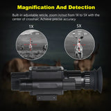 Tactical FAST Helmet NVG Night Vision Device, Hunting Riflescope IR Night Vision, Outdoor CS Shooting Training Sight Digital Cam