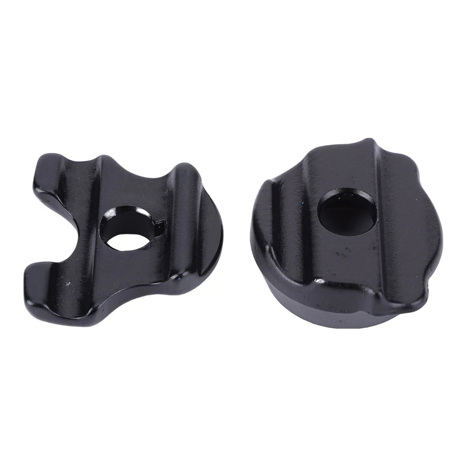 Bike Seatpost Clamp Carbon Rail Cushion Seatpost Clips Bicycle Seatpost Clamp for Oval/Round Clips