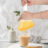 4 Pcs Nylon Nut Milk  Bag 100 Mesh Cheese Cloth Reusable Food Strainer Cold Brew Filter for Straining Juice Coffee Yogurt Tea