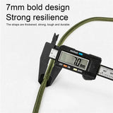 Outdoor Heavy Duty Bungee Cord Elastic Tie Strap String Carabiner Hooks Kayak Cycling Luggage Packing Ropes Camping Accessories