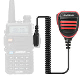 Baofeng BF-780 Dual PTT Remote Shoulder Walkie Talkie Speaker Microphone Mic For UV-5R BF-888S 5RH 21 PRO Quansheng UV-K5 UV-K6