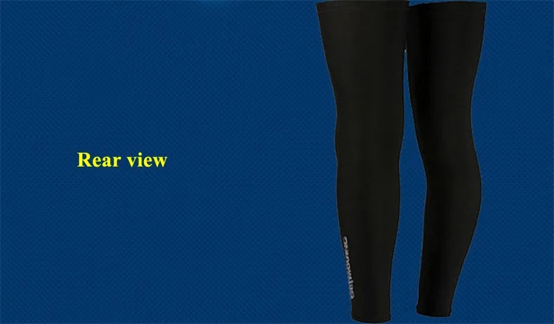 Windproof Cycling Leg Legwarmer Tights UV Sunscreen Breathable Sports Safety Knee Protector MTB Bicycle Cycling Leg Sleeve