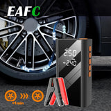All-in-One Car Jump Starter and Air Compressor, 1200A 150PSI 12V Auto Tire Inflator with Power Bank, Emergency Kit
