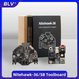 BLV® New Nitehawk LDO toolboard featuring RP2040 MCU TMC2209 drive ADXL345 accelerometer and USB port Voron StealthBurner