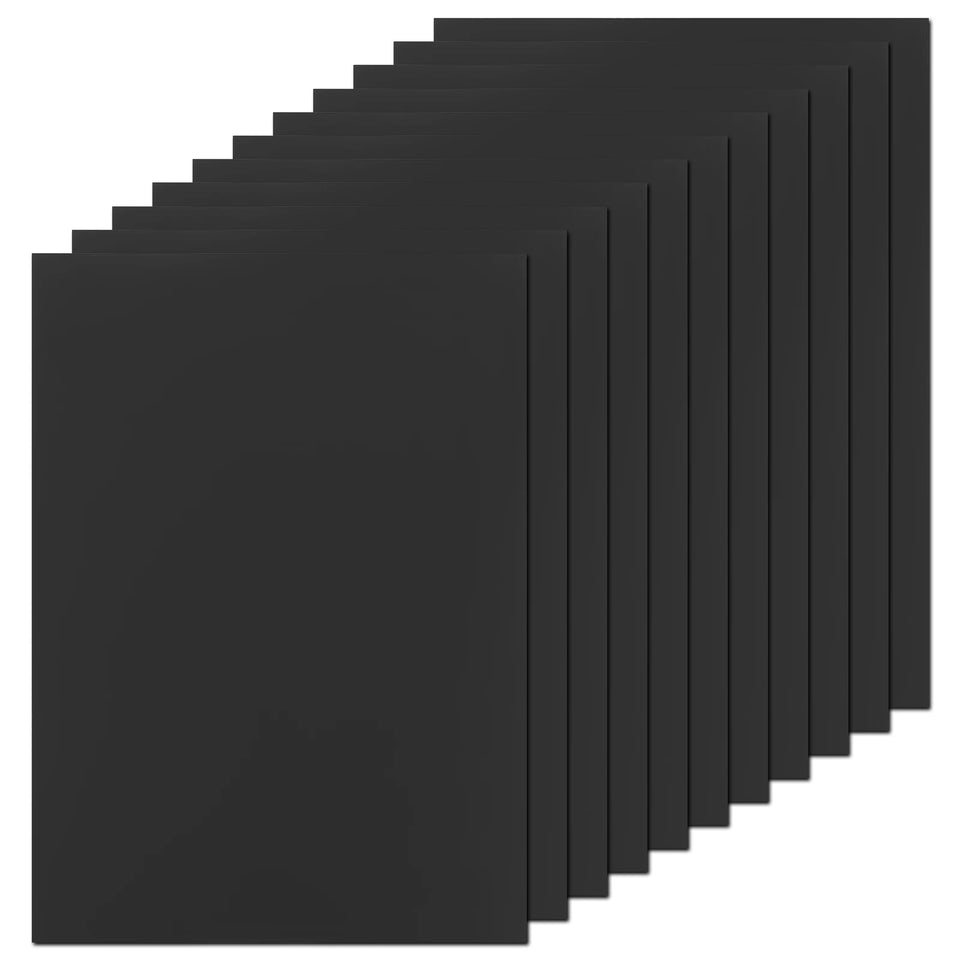20 Sheets Black Card Paper Handmade DIY Craft Art Card Stock for Painting Origami Black A4 Paper Handmade Craft Papers