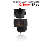 3D Printer Parts for Bambu Lab A1 A1 Mini Assembly Hotend Kit 0.2 0.4 0.6 0.8mm for Bambu Lab A1/A1 mini Nozzle Silicone Brush