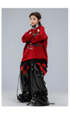 Boys Hip Hop Sweatshirt Shiny Vest Street Dance Cargo Pants Girls K-pop Clothes Set Kid Hip Hop Jazz Costume Children Streetwear
