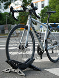 Floor Bicycle Stands Adjustable Bike Floor Kickstand Anti-Slip Bike Parking Stand Bike Display Shelf Cycling Accessories
