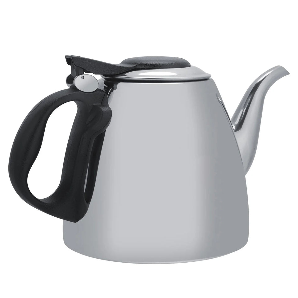 1.2l /1.5L Stainless Steel Stove Top Teapot Tea Coffee Pot Kettle Heat Proof Handle Stainless Steel Coffee Pot Stovetop Teapot