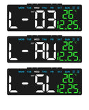 Digital Led Alarm Clock Temperature Date and Week Display Table Clock Night Mode Brightness Adjustable Electronic Alarm Clocks