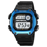 SKMEI 2126 Digital Countdown Sports Watches for Men LED Display Waterproof Stopwatch Mens Wristwatch Alarm Clock montre homme