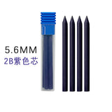 5.6mm Metal Automatic Pencil Lead Hand-drawn Writing Active Pencil Mechanical Drawing Pencil Refill 5.6 Colorful Pencil Leads