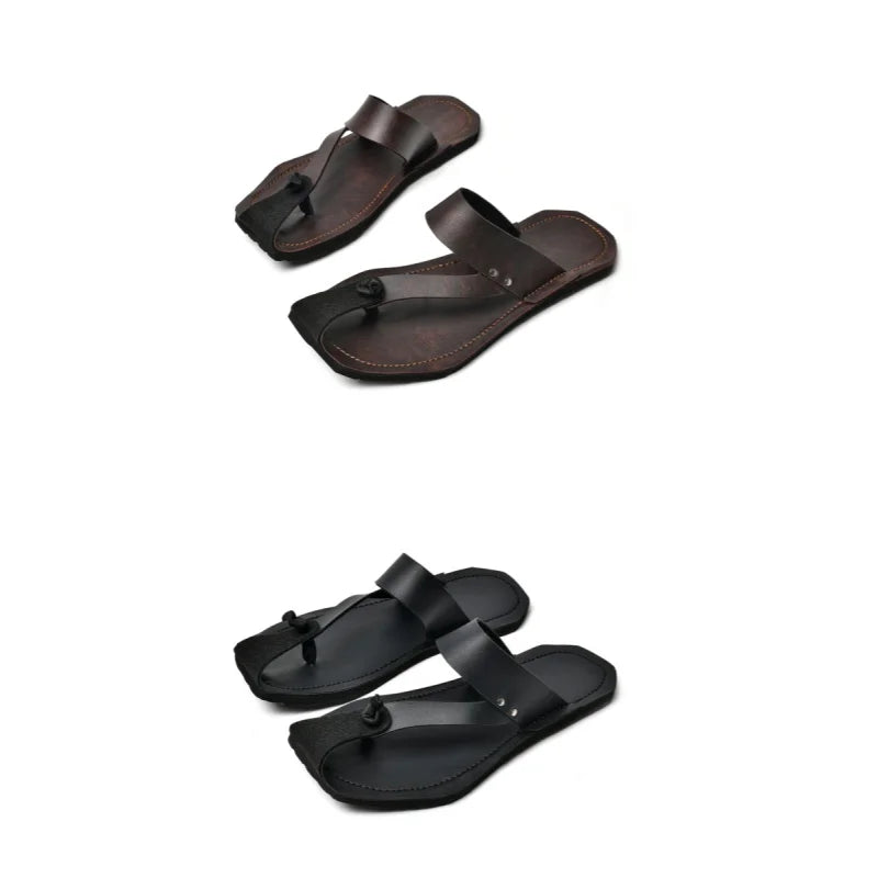 Summer New Minimalist Style Sandals With Exposed Toes Comfortable And Breathable Personalized And Fashionable Original Design