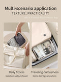 Tianzong Toiletry Bag Portable Travel Business Trip Cosmetics Bag Waterproof Transparent Cosmetic Bag