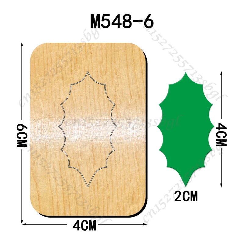 New Cutting Dies New Arrivals Scrapbooking 16MM Knife Suitable for Rolling Type Wooden Mold Cutting Machine