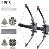 Steel Ball 18 Continuous Firing Compound Bow, Arrow Shooting Dual-purpose Folding Bow and Recurve Bow, Outdoor Shooting Sport
