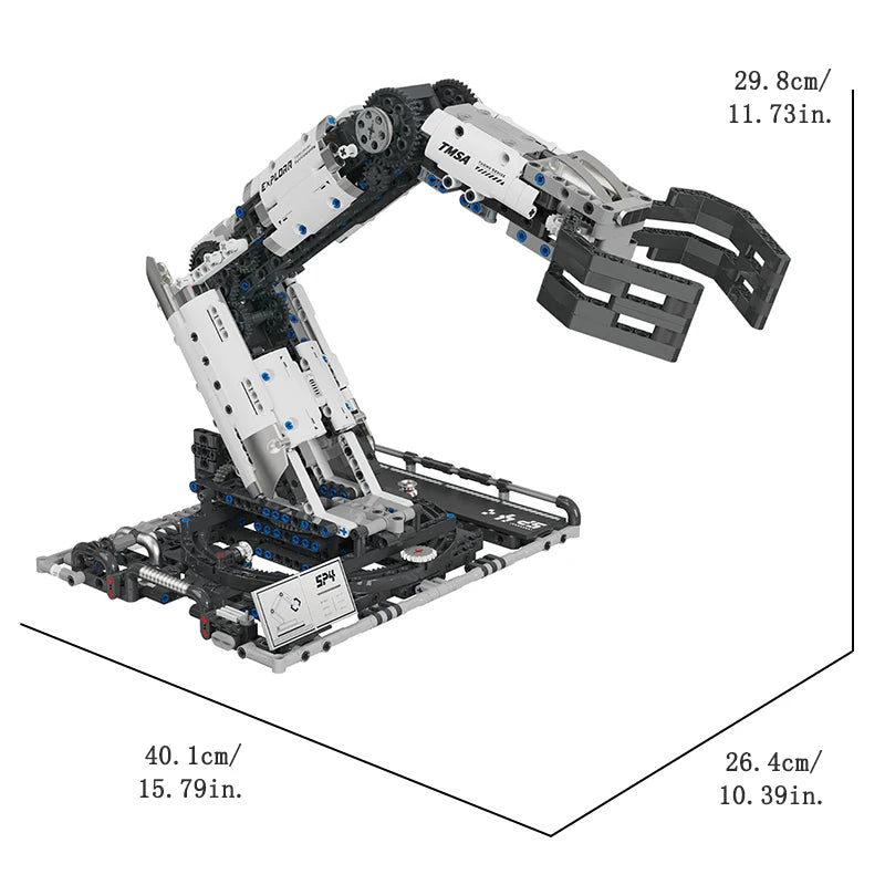Robotic Arm Building Blocks Programmable Remote Control toys STEM Learning Cultivation of interest in mechanical engineering