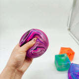 2026 NeeDo# Nice Cube Sensory Squeeze Toy with Super Solid Squish Stress Relief Anxiety Sensory Tool - 2.17" Cube New