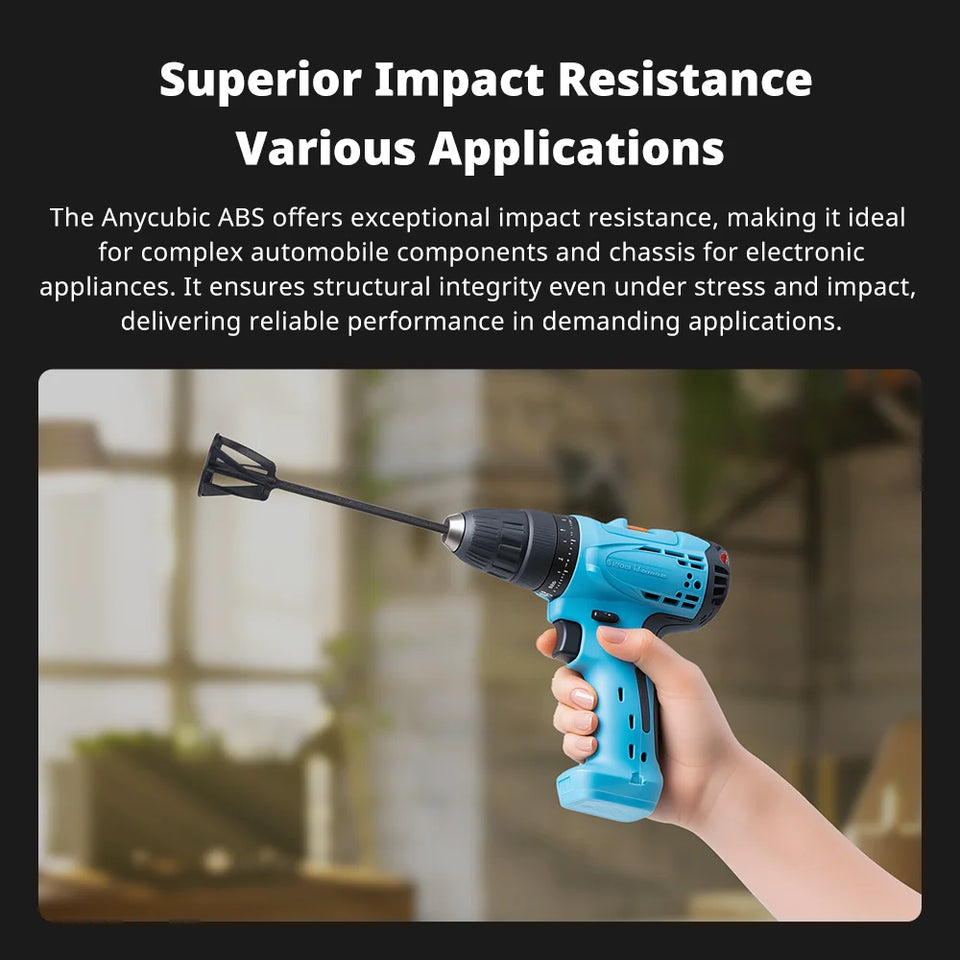 ANYCUBIC ABS Filament 3D Printing PLA Impact Resistance Temperature Resistance 3D Printer Filament For Kobra 3 Max S1C