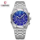 CHENXI Business Quartz Man Wristwatch Multi-function Luminous Calendar Men's Watches Waterproof Chronograph Stop Watch