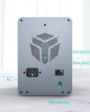 【Free Local Warehouse!】Yottamaster 150W External Hard Drive Enclosure 2.5"3.5" SATA HDD SSD Enclosure RAID Hard Drive Storage