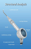 Dental Sandblasting Air Prophy Unit System Water Spray Polisher 2/4 Holes Polishing Tool Equipment Dentistry Odontologia Machine