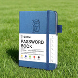Password Book with Alphabetical tabs. Hardcover Password Keeper Notebook for Seniors, Internet Password Logbook Journal, Address