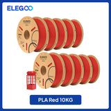 ELEGOO PLA Filament 10KG 1.75mm Plastic 3D PLA for 3D Printer Filament for FDM 3D Printer Elegoo