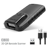 NETUM E800 Bluetooth 2D Barcode Scanner Pocket Wireless QR Reader Data Matrix PDF417 IOS Android Windows