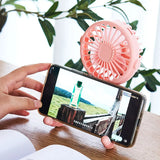 Baby Stroller Fan with Flexible Tripod Portable Handheld Fan USB Charging Mini Desk Cooling Fan 500mAh for Baby Stroller Student