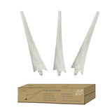 High Strength Carbon Fiber Wind Turbine Blades and 3 5 6 Wheel Hub Accessories, DIY Horizontal Wind Turbine Windmill Assembly