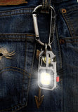 Ultra Small Mini LED Light Small Flashlight Keychain Light Strong Light Ultra Light Portable Flashlight