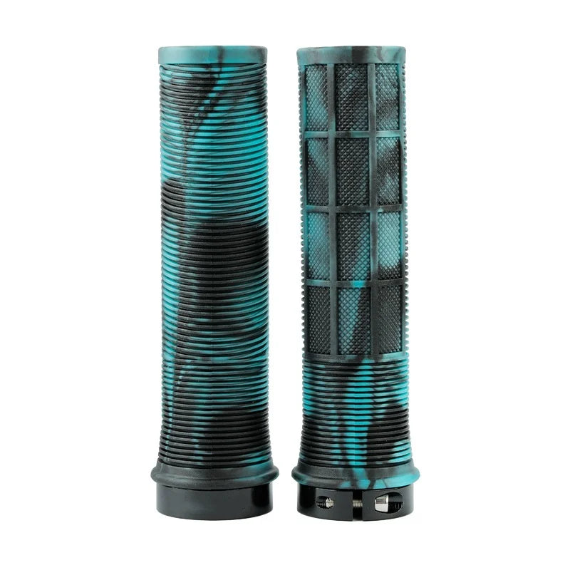 NPY Bicycle Handles Mtb Rubber Lock-on Grip Shockproof Non-slip Mountain/Road Bike Handle Cover Folding Balance Bike Accessories