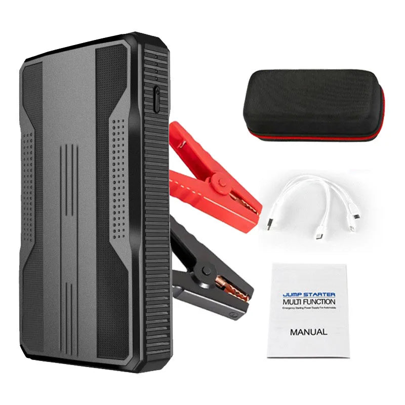 Minus Two 1000A Car Jump Starter with Air Compressor 12V Emergency Booster for Gas & Diesel Vehicles