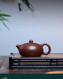 180ml Chinese Yixing Purple Clay Teapot Raw Ore Ball Hole Filter Teapot Custom Zisha Xishi Teaware Handmade Beauty Tea Infuser