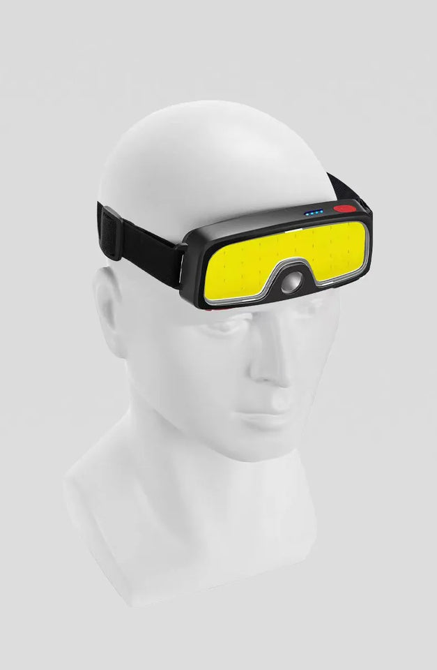 COB LED Super Bright Headlamp Rechargeable 180° Head Lamp Flashlight Outdoor Waterproof Running Fishing Camping Hiking Headlight