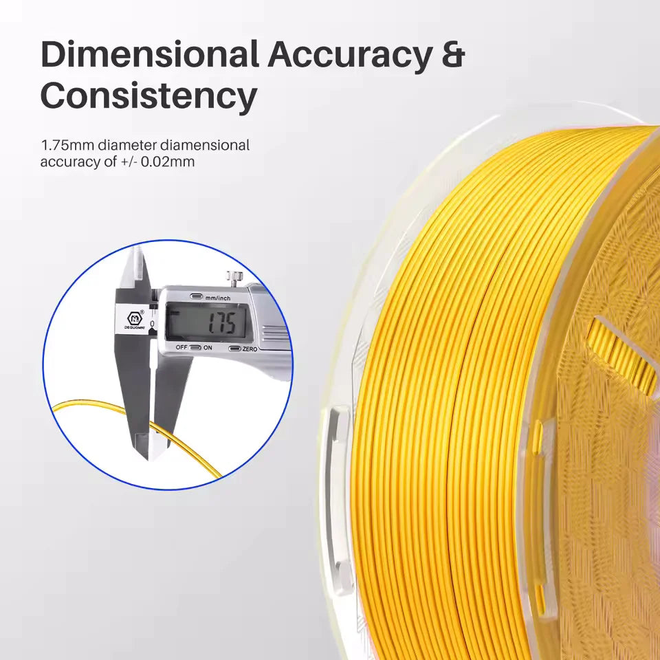 ELEGOO 5/10KG Silk Filament PLA 1.75mm 3D Printer Filament for FDM 3D Printers Elegoo PLA for Elegoo Centauri Carbon
